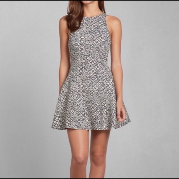 Abercrombie & Fitch Dresses & Skirts - A&F Neoprene Larissa Skater Dress Fit and Flare S